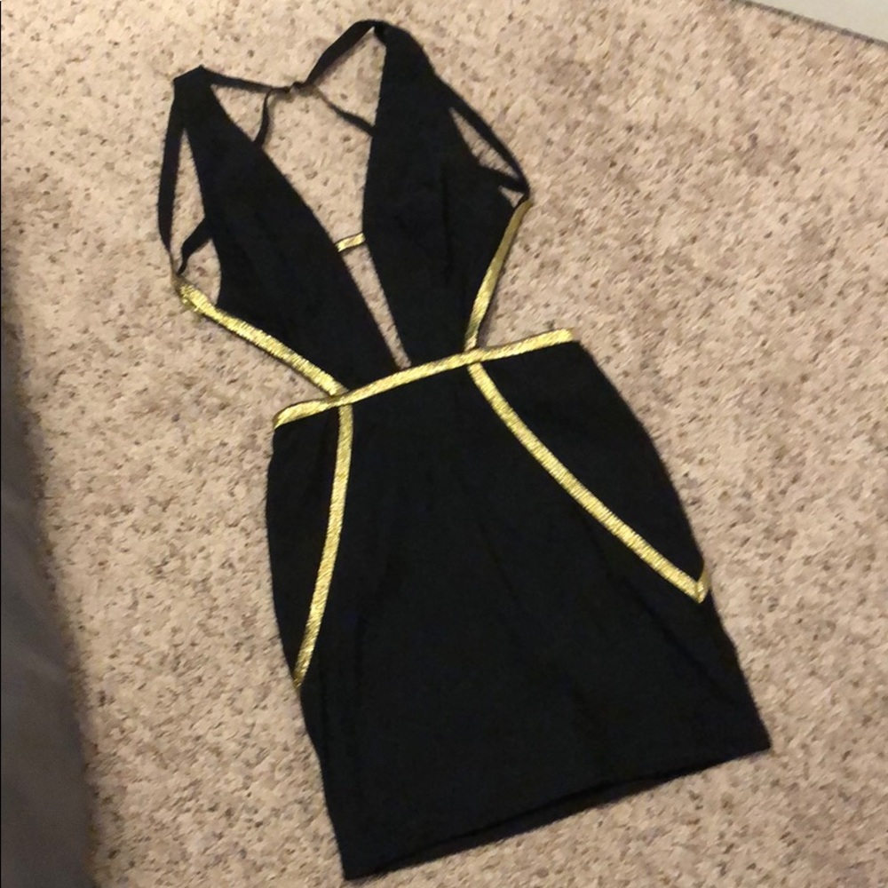 Black party dress